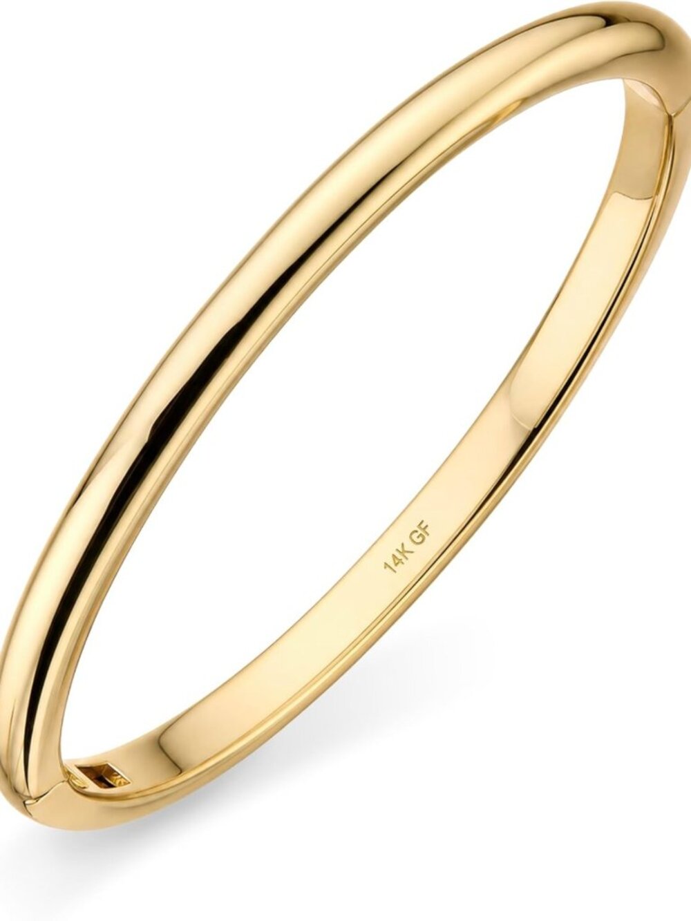 Stylish 14k Gold Filled Bangle Bracelets for Women - Elegant Gold Jewelry